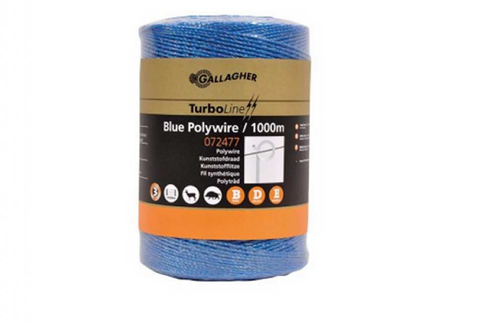 FIL ELECTRIQUE NYLON BLEU GALLAGHER