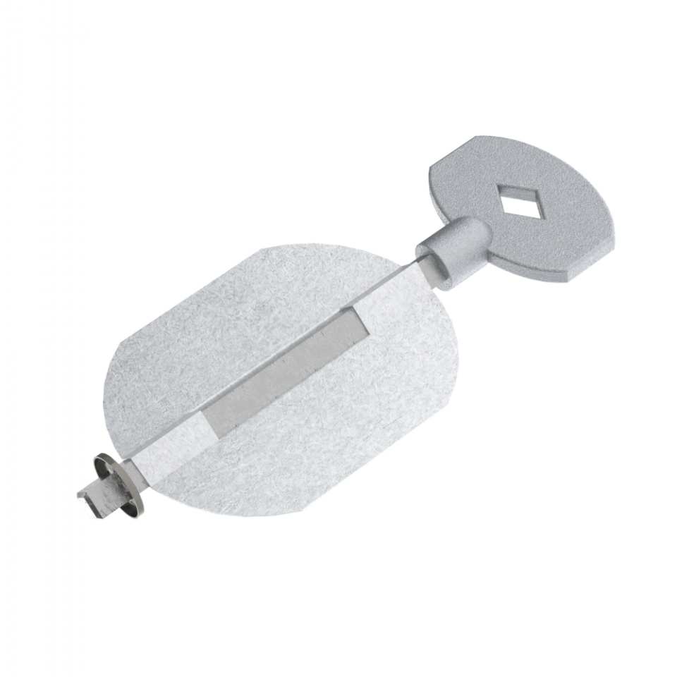CLEF ALUMINIÉE SEULE