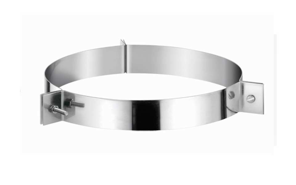 BRIDE BUSE INOX DOUBLE PAROI POUR HAUBANAGE