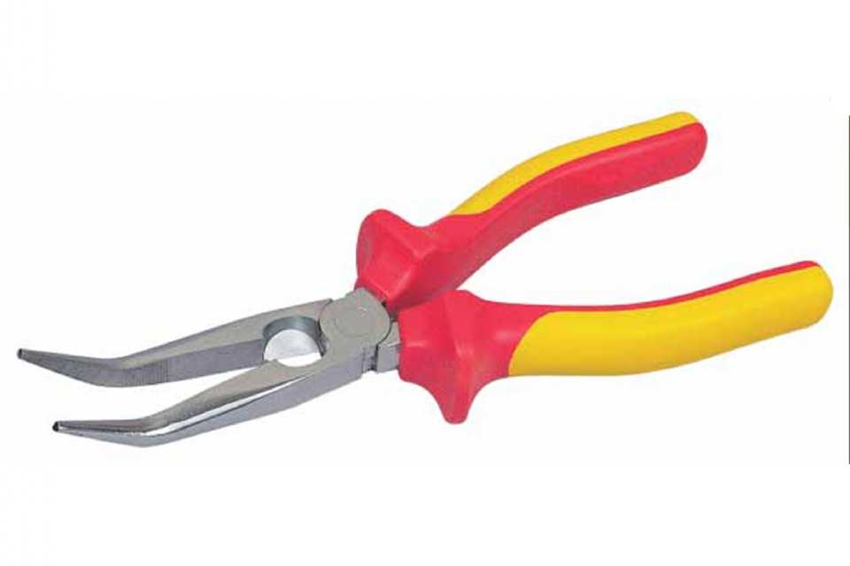PINCE À BECS DEMI-RONDS COUDÉS - 1000 V - STANLEY