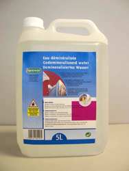 EAU DÉMINERALISÉE