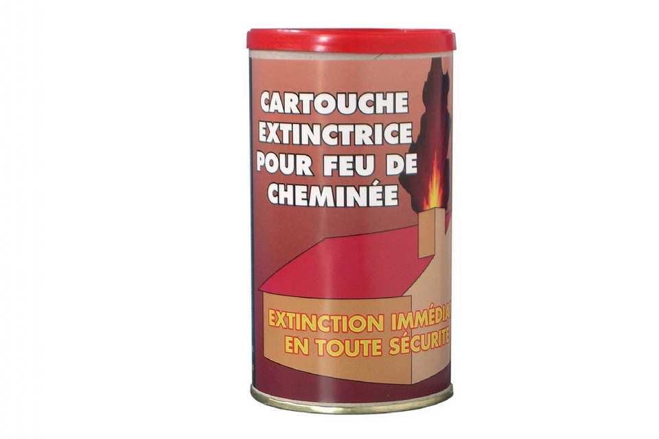 CARTOUCHE EXTINCTRICE FEU CHEMINEE