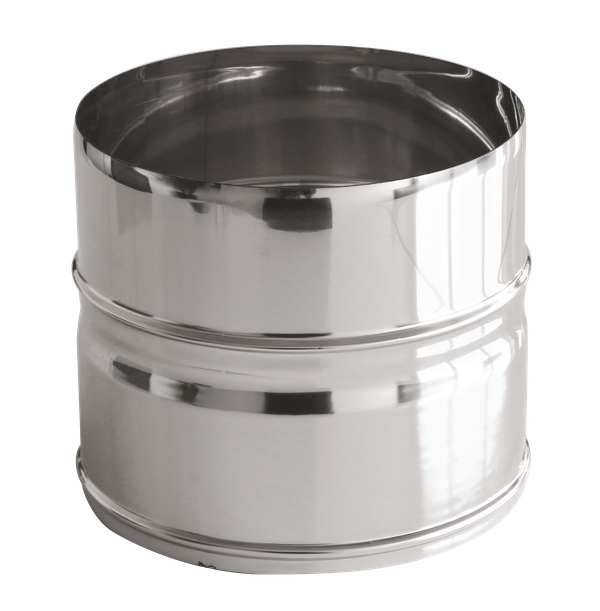 RACCORD DE BRANCHEMENT INOX SIMPLE>DOUBLE PAROI