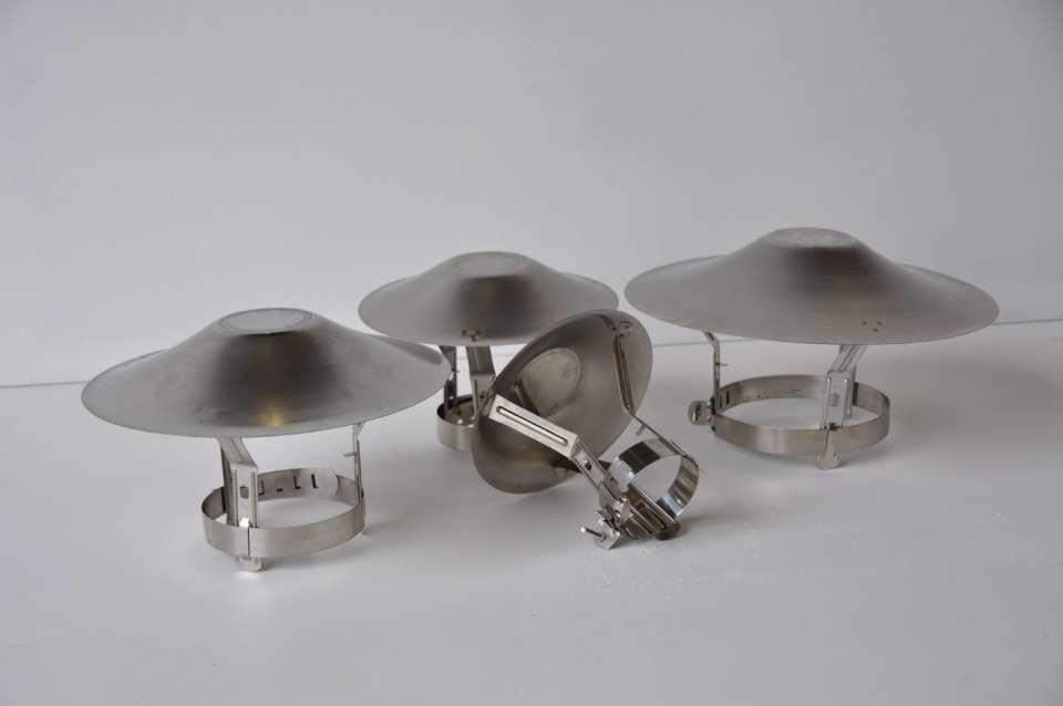 CAPUCHON INOX SIMPLE PAROI RÉGLABLE