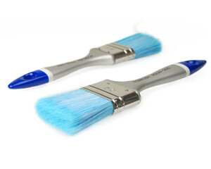 PINCEAU PLAT BLEU SYNTHETIQUE EAU