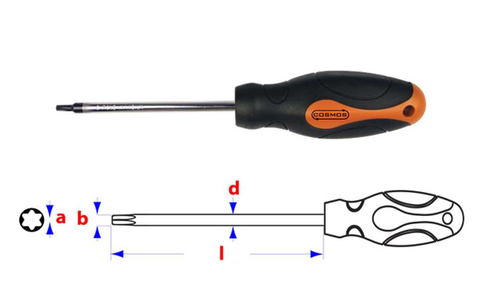 TOURNEVIS TORX - POWERGRIP COSMOS