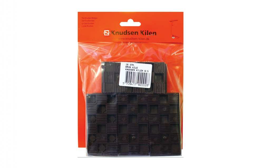 CALES EN PLASTIQUE BISEAUTEES - 16 PCS