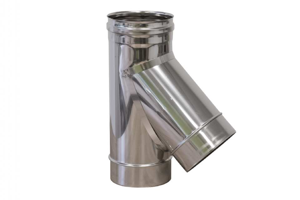 TÉ BUSE INOX SIMPLE PAROI 135°