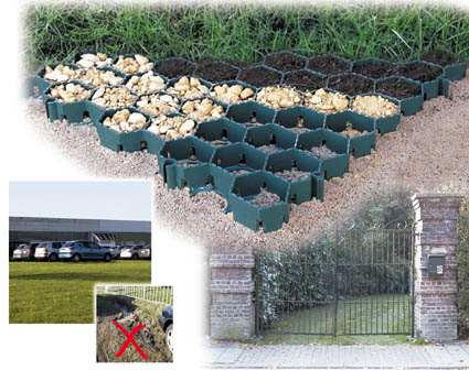DALLE DE JARDIN PVC