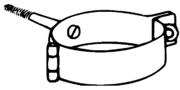 COLLIER DE FIXATION POUR DAUPHIN