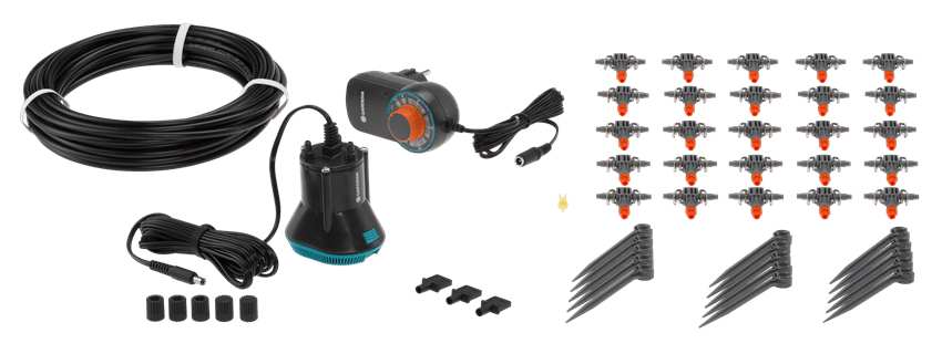 KIT BALCON SANS ROBINET MICRODRIP GARDENA