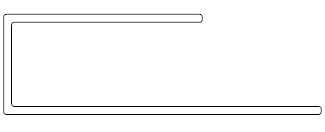 PROFIL U - PLANCHETTE DE RECOUVREMENT