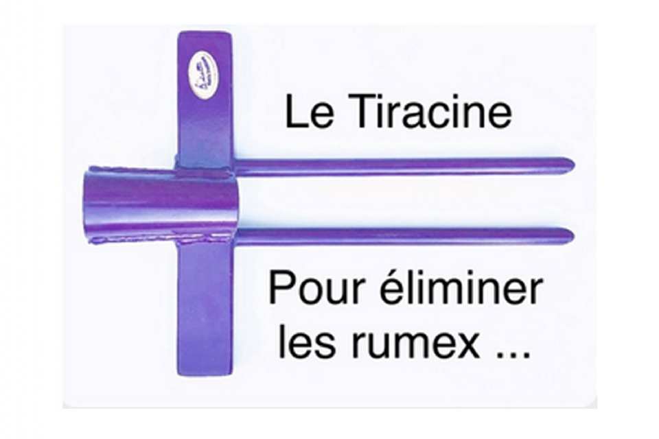 TIRACINE A 2 DENTS + MANCHE