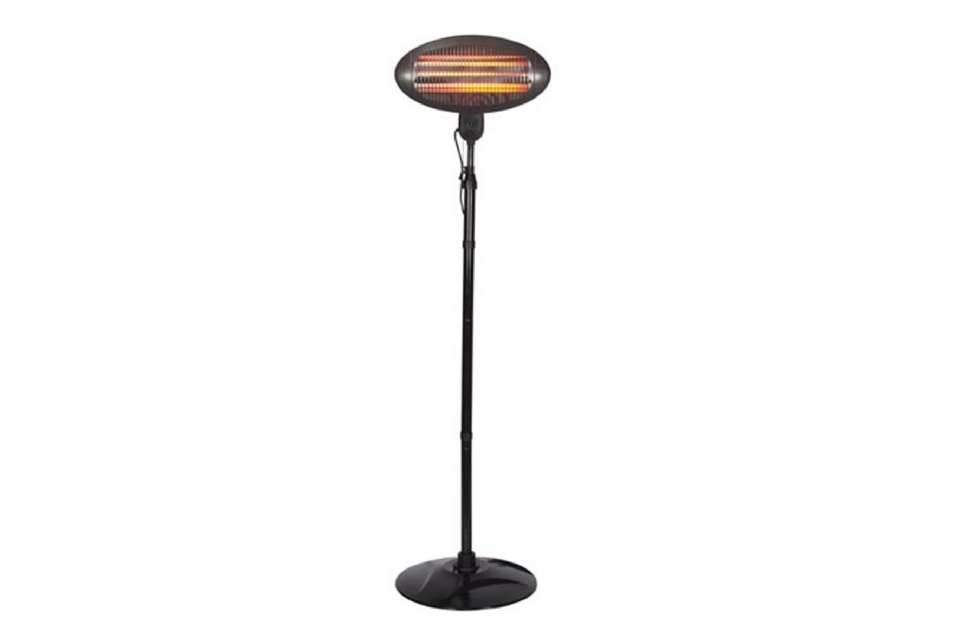 CHAUFFE TERRASSE SUR PIED OVAL 2000 W