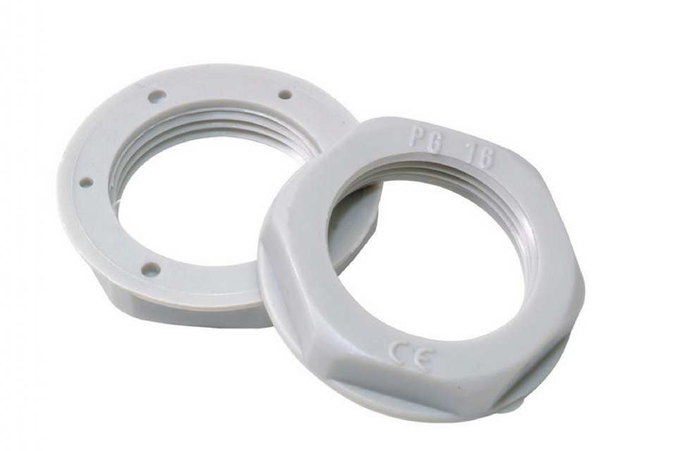 CONTRE ECROU PVC POUR PRESSE ETOUPE