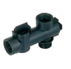 VANNE PVC DOUBLE VOIE