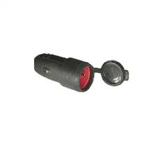 FICHE ELECTRIQUE CAOUTCHOUC FEMELLE