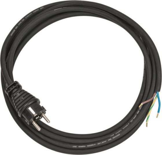 FICHE MALE + CABLE 3G1.5 -3M-