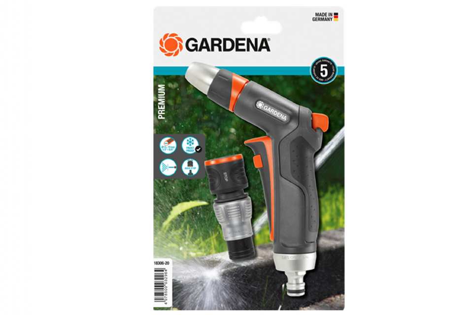 PISTOLET ARROSAGE GARDENA PREMIUM + RACCORD