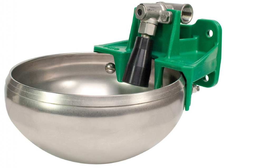 ABREUVOIR POUSSOIR INOX CHAUFFANT BUVETTE F130