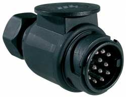 FICHE REMORQUE PVC 13 PÔLES - 12V