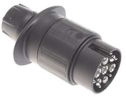 FICHE REMORQUE PVC 7 PÔLES - 6 POINTES