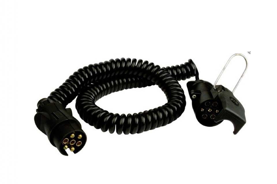 RALLONGE 7 POLES PVC SPIRALE