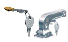 SERRURE POUR ATTACHE REMORQUE