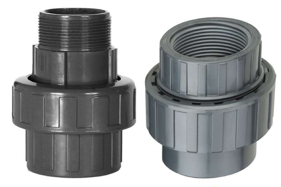 RACCORD UNION PVC PN10