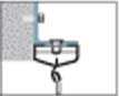 PLAQUE DE FIXATION MURALE