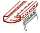 PLAQUE DE SERRAGE 30CM PVC SOUPLE GALVA