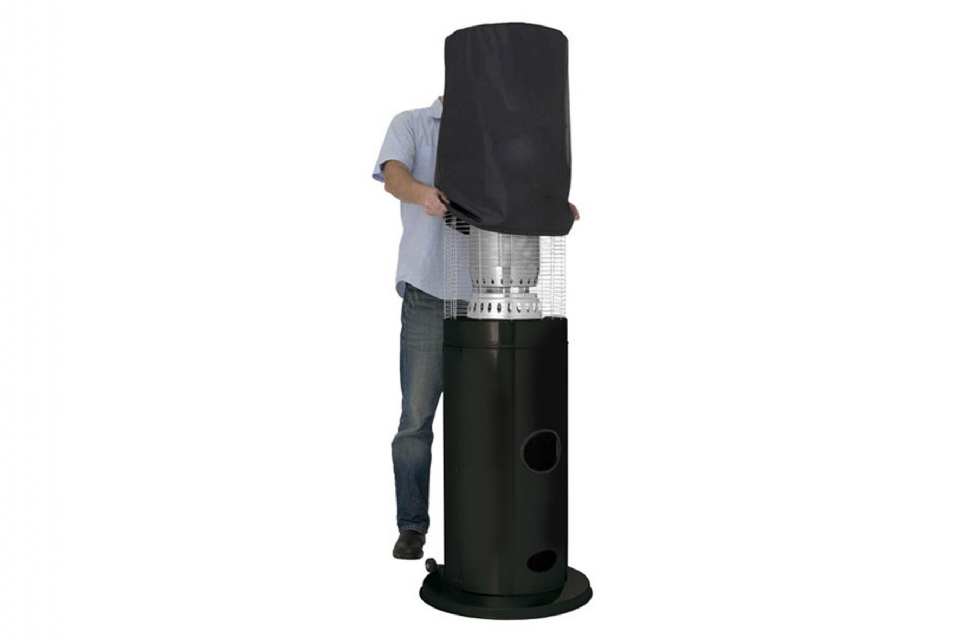 HOUSSE POUR CHAUFFE TERRASSE LOUNGE NOIR