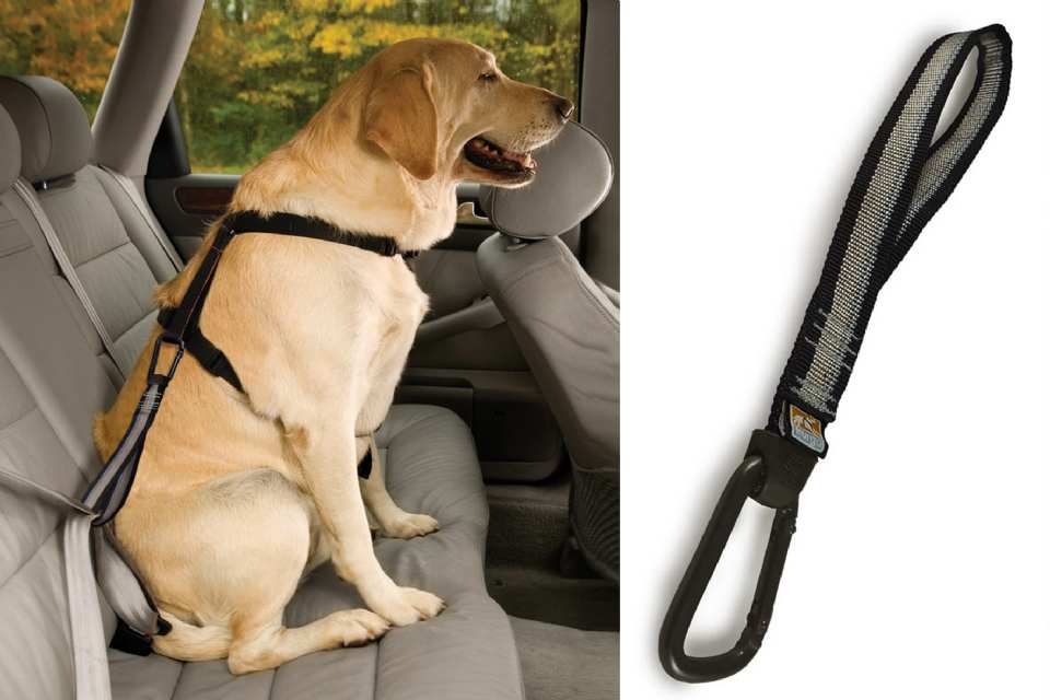 ATTACHE SANGLE CEINTURE HARNAIS CHIEN KURGO