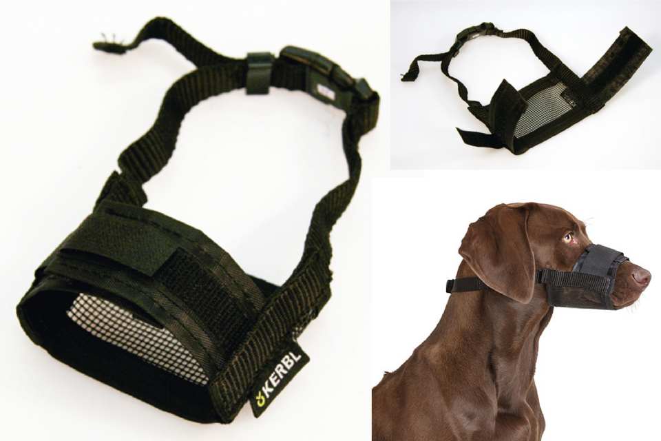 MUSELIÈRE EN NYLON POUR CHIEN