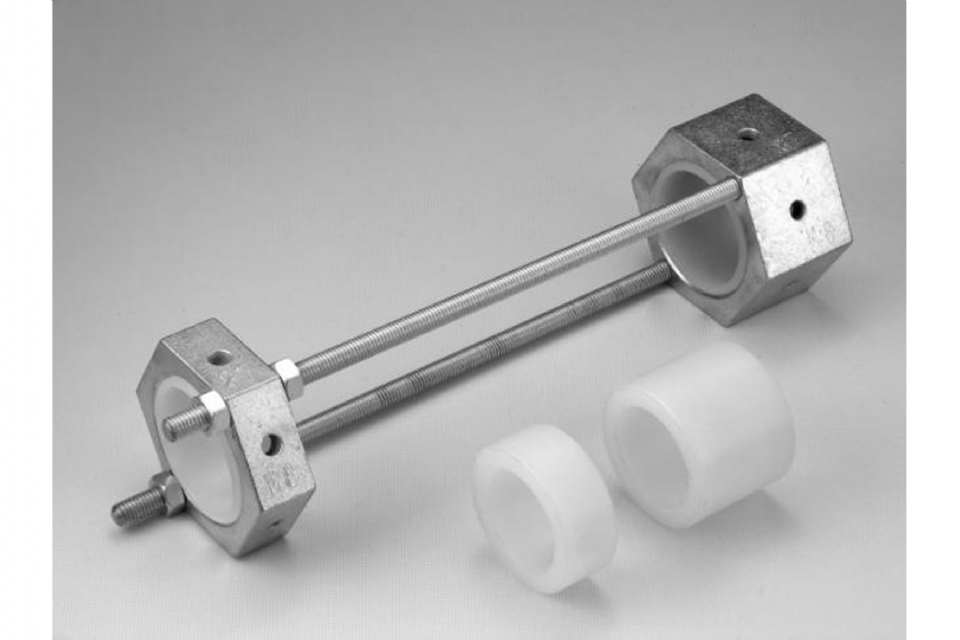 GABARIT DE PERCAGE DOUBLE POUR TUBE ROND