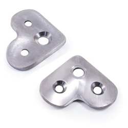 PLATINE 90° POUR SUPPORT M C TIGE INOX