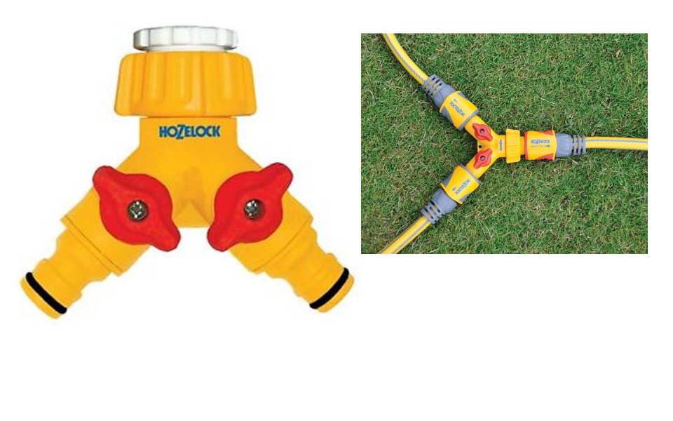 DISTRIBUTEUR ARROSAGE Y 2 CIRCUITS HOZELOCK