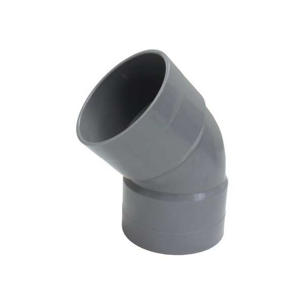 COUDE PVC A COLLER 45°