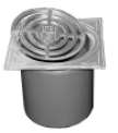 REGARD EN ALUMINIUM POUR TUYAU PVC