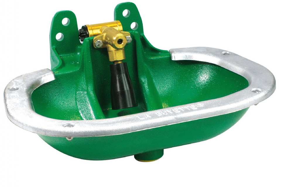 ABREUVOIR POUSSOIR FONTE+CADRE BUVETTE F 60