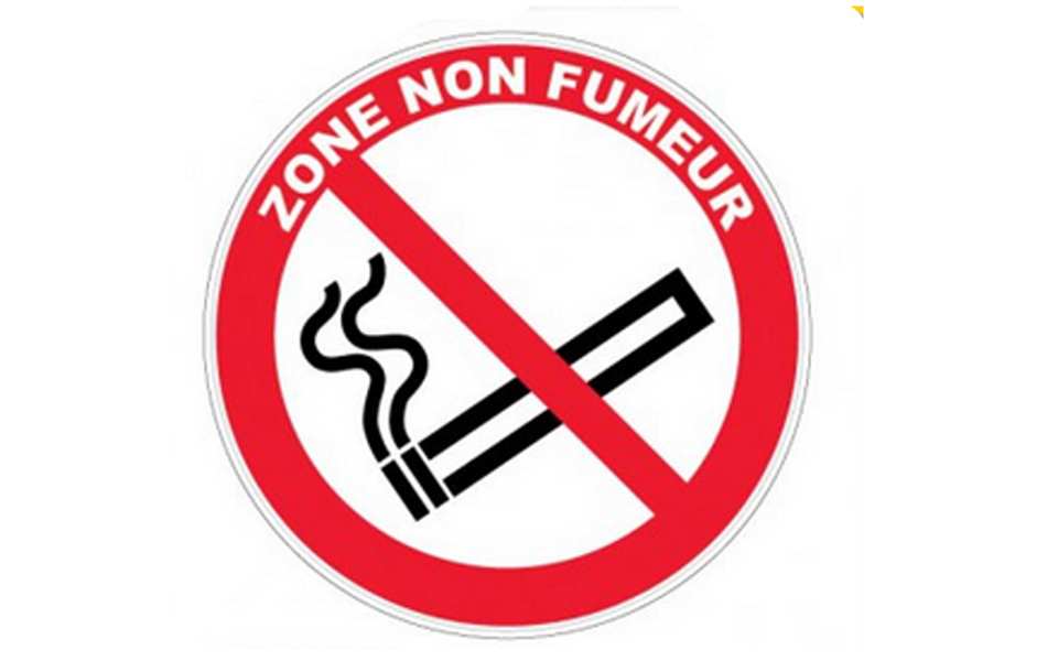 ADHÉSIF ROND ZONE NON FUMEUR