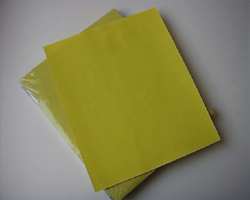 FEUILLE ABRASIVE CORINDON JAUNE