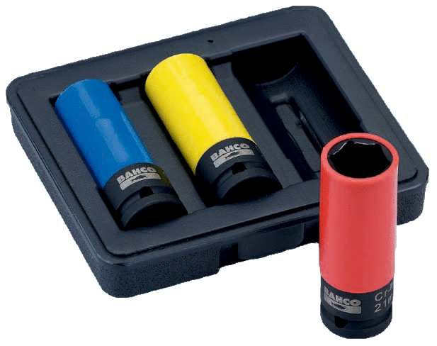 COFFRET DOUILLES CHOC ROUE BAHCO