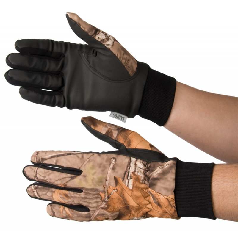 GANTS CHASSE SOMLYS SOFSHELL CAMO