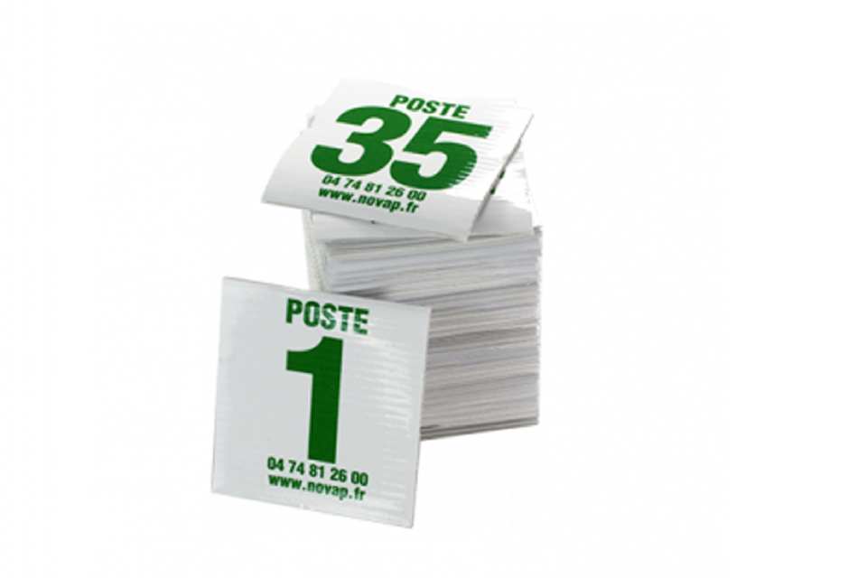 NUMEROS POSTE DE CHASSE 1>35