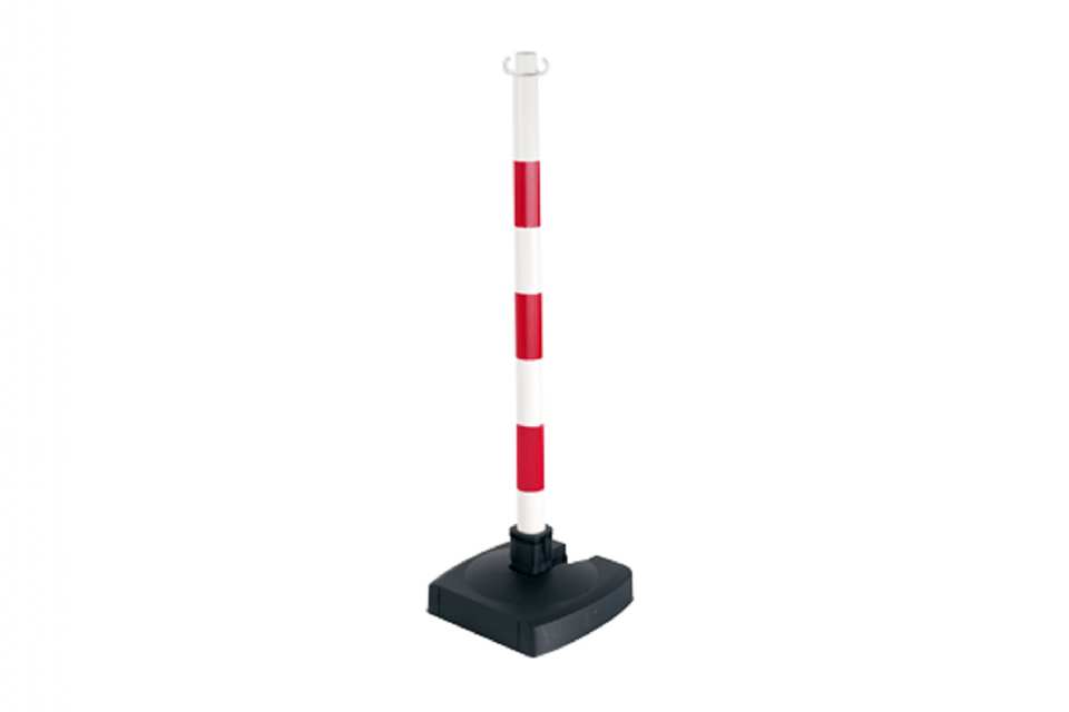 POTEAU SIGNALISATION + SOCLE PIVOTANT