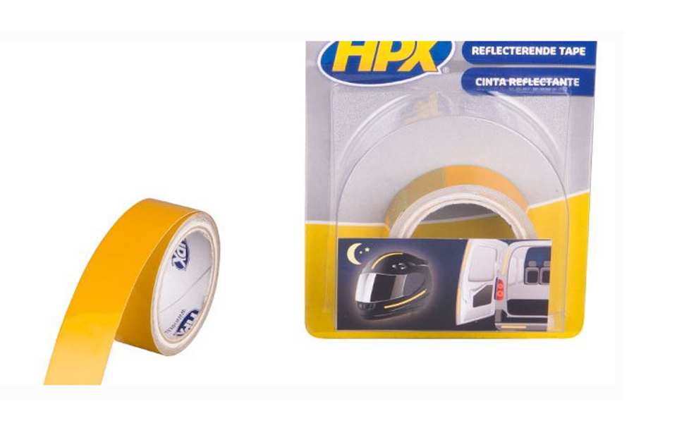 RUBAN ADHESIF REFLECTEUR JAUNE