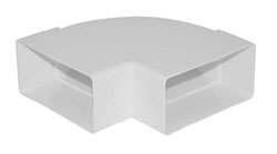 COUDE PVC AERATION HORIZONTAL BLANC