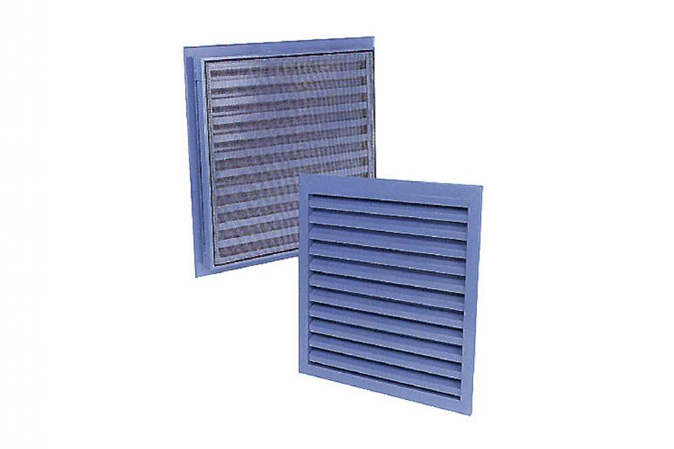 GRILLE D'AÉRATION MURALE A ENCASTRER - RENSON 411