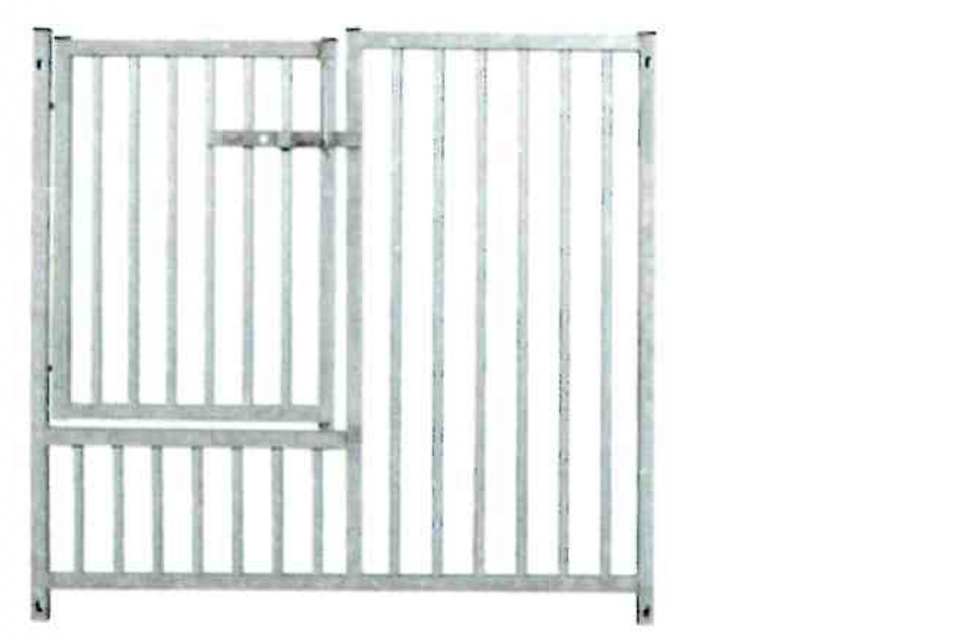 PANNEAU CHENIL CHIOT AVEC PORTE